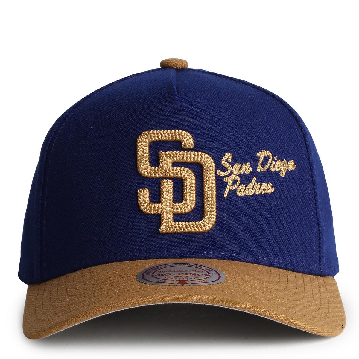 MLB San Diego Padres Script Pro Pinch Snapback Image 1