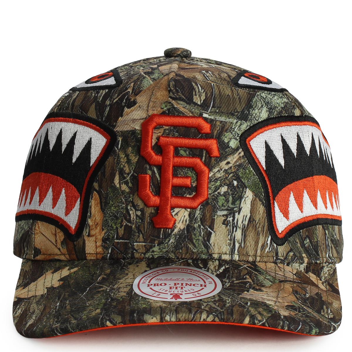 MLB San Francisco Giants Camo Shark Pro-Pinch Snapback  Image 1
