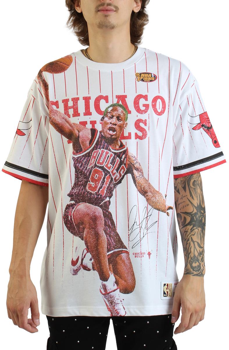 NBA Chicago Bulls Dennis Rodman Playmaker Vintage T-Shirt  Image 1