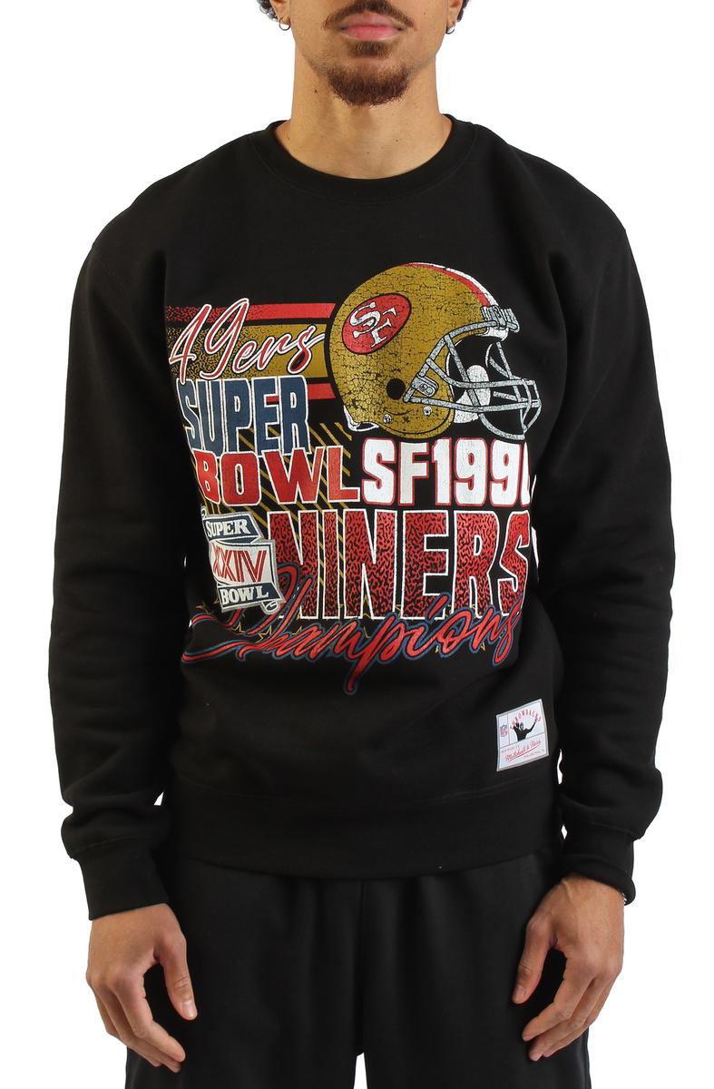 NFL San Francisco 49ers Black Super Bowl XXIV Champions Sweatshirt Image 1
