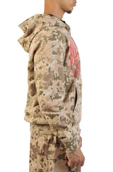 Camo Zip-Up Hoodie  Image 4